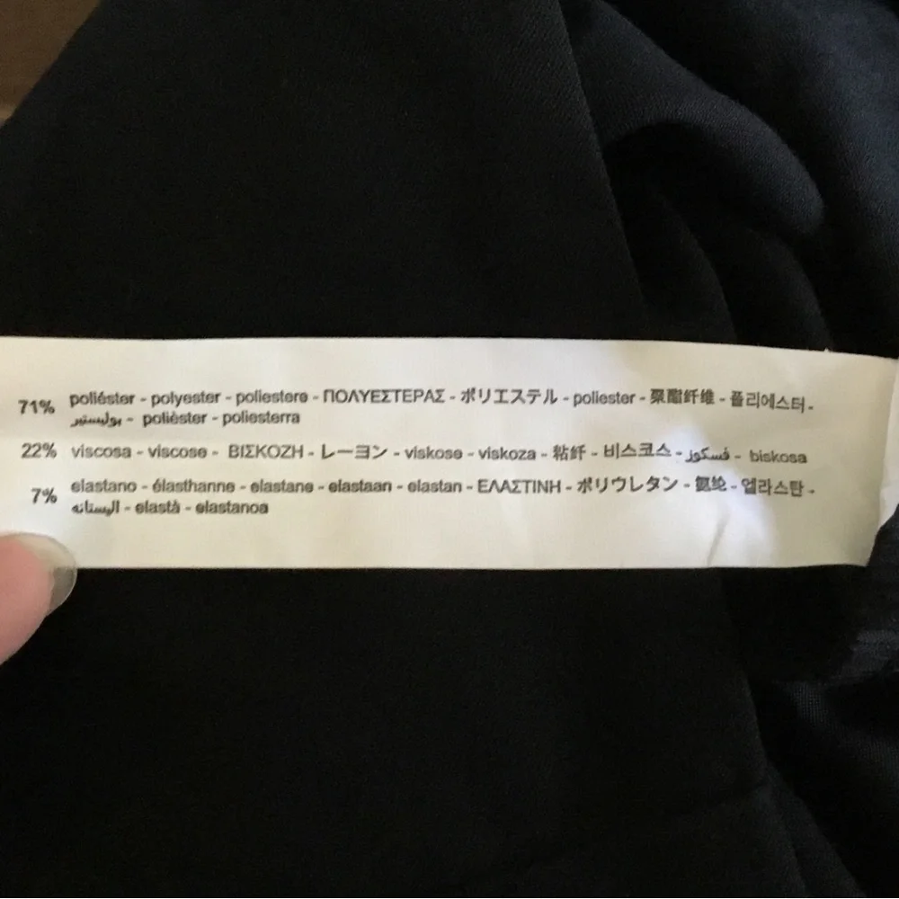 NWT. Zara Black High Waisted Pants. Size S. - Picture 10 of 11